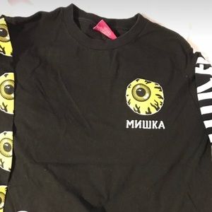 Eye long sleeve graphic T